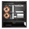 Carcasă PC Cougar CFV235 Vision Midi-Tower Negru - Fără PSU | Oțel, plastic ABS, Sticlă călită Carcasă PC Cougar CFV235 Vision Midi-Tower Negru - Fără PSU | Oțel, plastic ABS, Sticlă călită