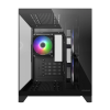 Компьютерный корпус Cougar FV150 Mini RGB Mini-Tower Черный - Без блока питания | Сталь, Пластик ABS, Закаленное стекло