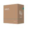 Carcasă PC Deepcool CG380 3F Mini-Tower Negru - Fără PSU | Oțel, plastic ABS, Sticlă călită