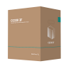 Carcasă PC Deepcool CG330 3F Midi-Tower Negru - Fără PSU | Oțel, plastic ABS, Sticlă călită
