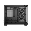 Carcasă PC Deepcool CG330 3F Midi-Tower Negru - Fără PSU | Oțel, plastic ABS, Sticlă călită
