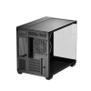 Carcasă PC Deepcool CG330 3F Midi-Tower Negru - Fără PSU | Oțel, plastic ABS, Sticlă călită