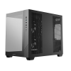 Carcasă PC Deepcool CG330 3F Midi-Tower Negru - Fără PSU | Oțel, plastic ABS, Sticlă călită