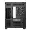 Carcasă PC Deepcool CG330 3F Midi-Tower Negru - Fără PSU | Oțel, plastic ABS, Sticlă călită