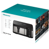 Friteuză cu aer cald Hisense HAF2900D Negru - 1700 W | 8.6 l | Antiaderent