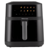 Аэрогриль Hisense HAF1800DCD Черный - 1800 Вт | 6.3 л | Антипригарное