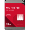 Unitate HDD Western Digital WD Red Pro 24 TB - 3.5" | 287 MB /s | SATA-3 (6 Gb/s) Unitate HDD Western Digital WD Red Pro 24 TB - 3.5
