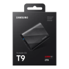 SSD portabil extern Samsung T9 2 TB Negru