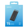 Внешний портативный SSD накопитель Samsung T5 EVO 2 ТБ Чёрный Внешний портативный SSD накопитель Samsung T5 EVO 2 ТБ Чёрный