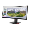 Монитор Lenovo ThinkVision T34WD-40 Eclipse Black - 34" | VA | 3440x1440 | 120 Hz | 110 ppi | 4 мс Монитор Lenovo ThinkVision T34WD-40 Eclipse Black - 34