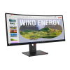 Монитор Lenovo ThinkVision T34WD-40 Eclipse Black - 34" | VA | 3440x1440 | 120 Hz | 110 ppi | 4 мс Монитор Lenovo ThinkVision T34WD-40 Eclipse Black - 34
