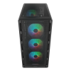 Carcasă PC Cougar Airface Pure RGB Midi-Tower Negru - Fără PSU | Metal, sticlă călită Carcasă PC Cougar Airface Pure RGB Midi-Tower Negru - Fără PSU | Metal, sticlă călită