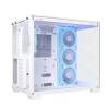 Компьютерный корпус ASUS A32 PLUS TG Midi-Tower Белый - Без блока питания | Сталь, Пластик ABS, Закаленное стекло | ARGB