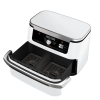 Friteuză cu aer cald Ninja AF500EUWH Alb - 2470 W | 10.4 l | Antiaderent