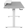 Birou Gaming Cougar E-Star 120 Alb - Oțel | MDF | 120 cm