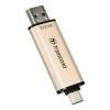 USB Flash накопитель Transcend JetFlash 930C 512 ГБГБ Gold - 420 МБ/с | 400 МБ/с