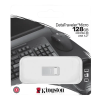 Memorie USB Kingston DataTraveler Micro 128 GBGB Argintiu - 200 MB/s