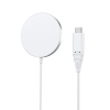 Încărcător wireless Choetech H046 + T518-F Alb - 15 W | USB Type-C Încărcător wireless Choetech H046 + T518-F Alb - 15 W | USB Type-C