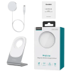 Încărcător wireless Choetech H046 + T518-F Alb - 15 W | USB Type-C Încărcător wireless Choetech H046 + T518-F Alb - 15 W | USB Type-C