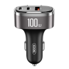 Incărcător auto XO CC61 Argintiu - 100 W Incărcător auto XO CC61 Argintiu - 100 W