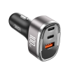 Incărcător auto XO CC61 Argintiu - 100 W Incărcător auto XO CC61 Argintiu - 100 W