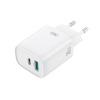 Încărcător XO CE30 Alb - 30 W | USB Type-A ,USB Type-C
