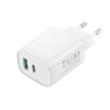 Încărcător XO CE30 Alb - 30 W | USB Type-A ,USB Type-C