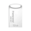 USB Flash накопитель Transcend JetFlash 710 32 ГБГБ Серебристый - 90 МБ/с | 20 МБ/с