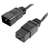 Шнур питания Cablexpert PC-189-C19 Черный - 1.5 м | 16 А | 1,0 мм2