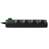 Сетевой фильтр SVEN SV-021726 Черный - 5 м | 3680 Вт | 8 Сетевой фильтр SVEN SV-021726 Черный - 5 м | 3680 Вт | 8