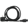 Шнур питания Cablexpert PC-186-ML12-3M Черный - 3 м | 1,0 мм2