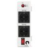 Stabilizator de Tensiune SVEN SLIM AVR-2000 LCD Alb - 2000 VA | 1200 W Stabilizator de Tensiune SVEN SLIM AVR-2000 LCD Alb - 2000 VA | 1200 W
