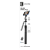 Selfie Stick Cellularline Selfie Stick Max Negru - 180 cm