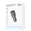 FM-модулятор Proove Double Energy Plus Серый - Вилка прикуривателя FM-модулятор Proove Double Energy Plus Серый - Вилка прикуривателя