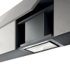 Hota încorporabilă Elica HIDDEN 2.0 IXGL/A/52 Argintiu - Recirculare,Evacuare | 1300 m3/h | 280 W | 150 mm