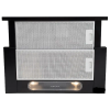 Hota încorporabilă Elica Elite 14 LUX BL/A/60 Negru - Recirculare,Evacuare | 650 m3/h | 120 mm