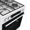 Комбинированная плита Gorenje GKS6C71WA Белый - 3.3 кВт | A | 71 л