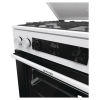 Комбинированная плита Gorenje GKS6C71WA Белый - 3.3 кВт | A | 71 л