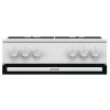 Газовая плита Gorenje GG6A10WFFM Белый - A | 72 л