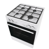 Aragaz Mixt Gorenje GK6A40WFFM Alb - 2.8 kW | 200°C | 71 l
