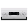 Комбинированная плита Gorenje GK5C63WH Белый - 3.3 кВт | A | 275°C | 70 л