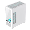 Carcasă PC Gamemax VISTA AW Midi-Tower Alb - Fără PSU | ARGB Carcasă PC Gamemax VISTA AW Midi-Tower Alb - Fără PSU | ARGB