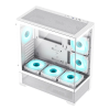 Carcasă PC Gamemax VISTA AW Midi-Tower Alb - Fără PSU | ARGB Carcasă PC Gamemax VISTA AW Midi-Tower Alb - Fără PSU | ARGB