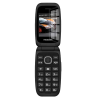 Мобильный телефон Флип MaxCom MM828 Чёрный - 2.4" | TFT | 4G | Dual-SIM Мобильный телефон Флип MaxCom MM828 Чёрный - 2.4