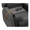 Scaun Gaming Cougar Ranger Pro Royal PVC Piele Negru | Auriu - 103 cm