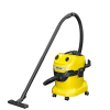Aspirator Karcher WD 4 V-20/5/22 Galben - Uscată, Umedă | Container | 20 l