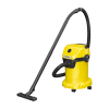 Aspirator Karcher WD 3 V-17/4/20 + Duza auto WD Galben - Uscată, Umedă | 230 W | Container, Sac, Aquafilter | 17 l Aspirator Karcher WD 3 V-17/4/20 + Duza auto WD Galben - Uscată, Umedă | 230 W | Container, Sac, Aquafilter | 17 l