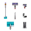Вертикальный Пылесос Dyson V15s Detect Submarine Серебристый - Сухая, Влажная | 240 Вт | Контейнер | 0.75 л Вертикальный Пылесос Dyson V15s Detect Submarine Серебристый - Сухая, Влажная | 240 Вт | Контейнер | 0.75 л