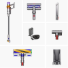 Вертикальный Пылесос Dyson V15 Detect Absolute Серебристый - Сухая | 240 Вт | Контейнер | 0.77 л