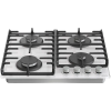 Газовая варочная панель Gorenje GT 642 AXW Белый - Закаленное стекло